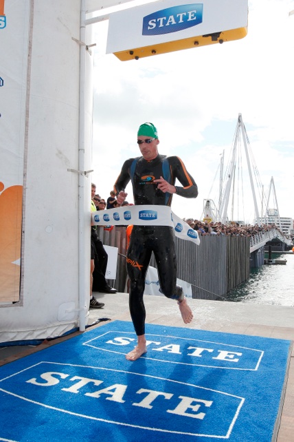  New Zealand swimmer Kane Radford winning the 2011 event.